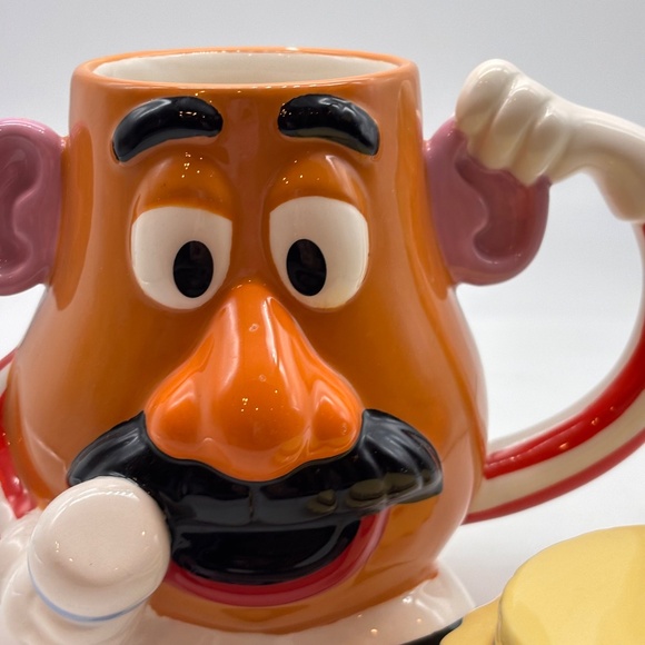 Disney Parks Toy Story Mania Mr. Potato Head Ceramic Coffee Mug with Lid - Picture 10 of 16
